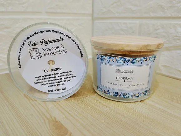 Vela no Vidro 156 G