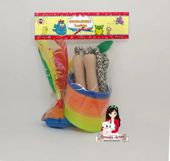 Kit Boa Infância Galinha Pintadinha Candy Color