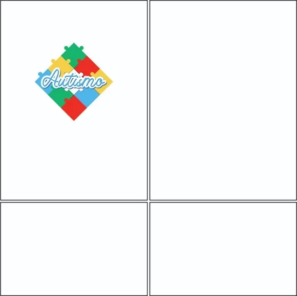 Arte Estampa Camisa Autismo Mod-26