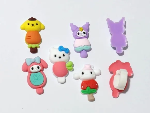 Pins Turma da Hello Kitty para Tênis ou Crocs - 10 Unidades