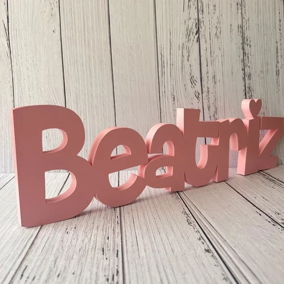 Nomes de mdf - Linha Ch - Decoração Bebê