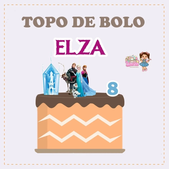 Kit Festa Só Um Bolinho FROZEN - Decoração de Festa