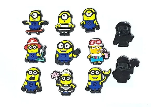 Ponteira P/lápis Minions Profissões Pacote com 9 Unidade