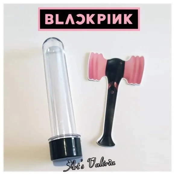 Tubete e Aplique Martelo Black Pink