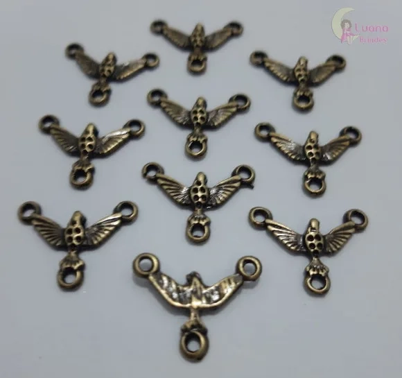 Entremeio Div. Espírito Santo Metal Ouro Velho -pct C/12 Uni