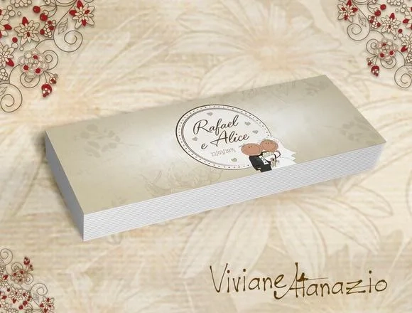 Rótulo Potinho Casamento - 00277