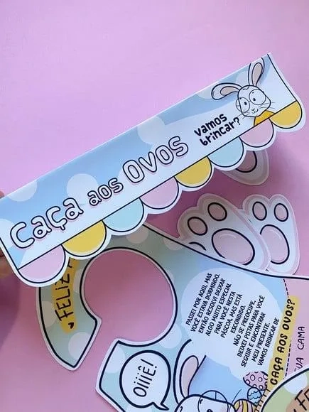 Kit Caça aos Ovos Menina ou Menino