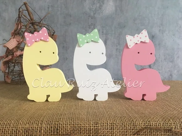 Dinossauros Baby Trio com Laço