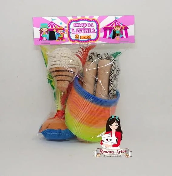 Kit Boa Infância Completo Tema Circo Rosa