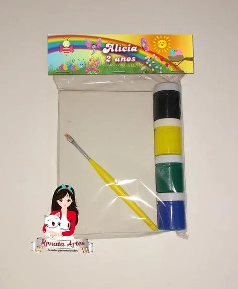 Kit Pintura Personalizado Jardim Encantado