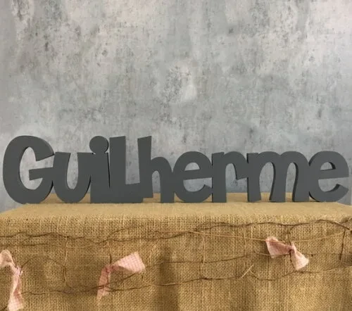 Nomes de Mesa em MDF Linha CH