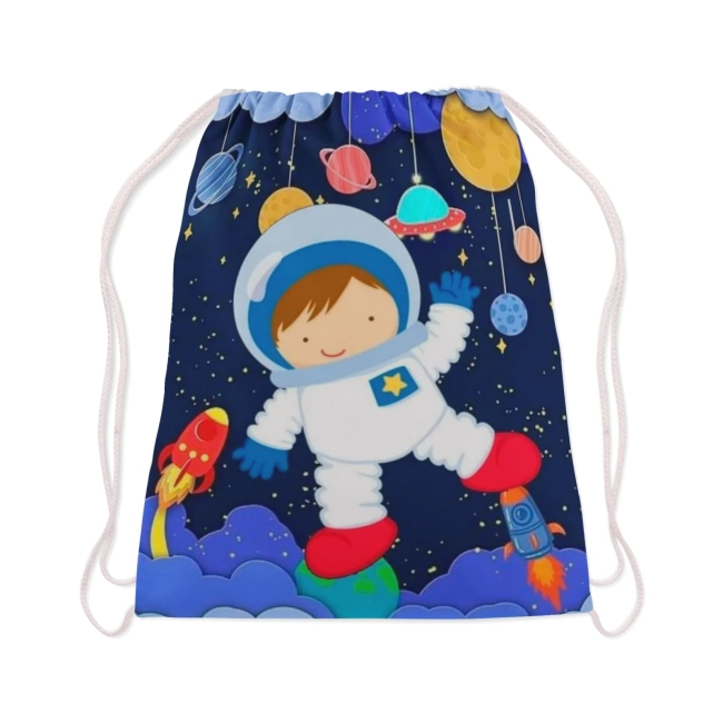 mochilinha personalizada astronauta