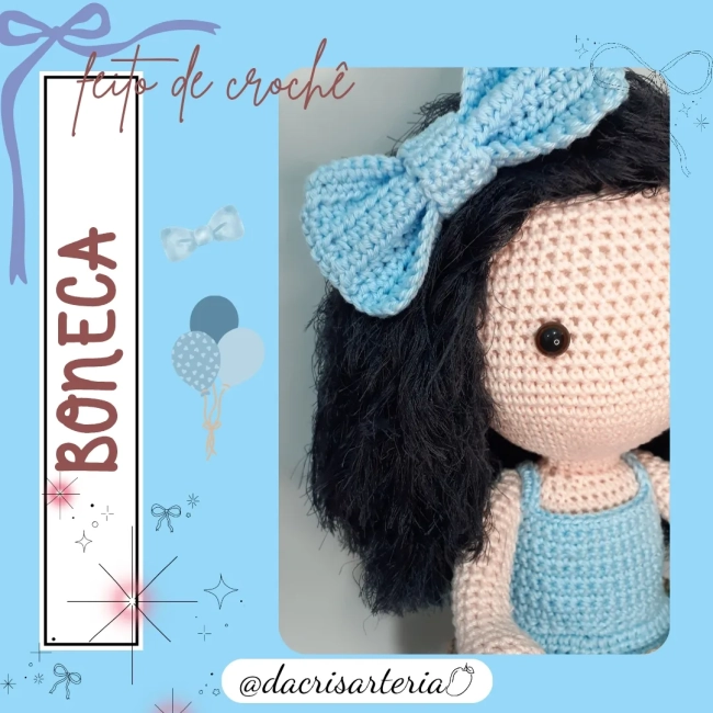Boneca Amigurumi