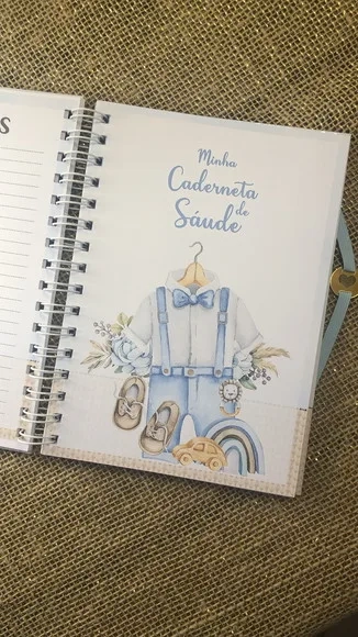 Caderneta de Saúde / Vacinação Personalizada - Vintage