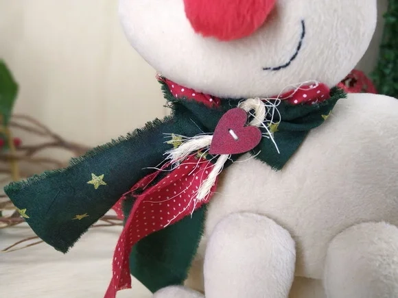 Rena Natalina Decoração Natal 30 Cm Enfeite De Natal
