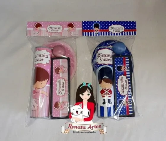 Kit Jogos 3 Bailarina e Soldadinho