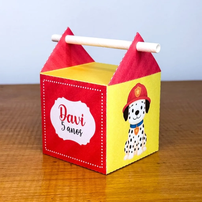 PEGUE E MONTE - Kit Festa BOMBEIRO - Decoração de Festa | Lembrancinhas | Aniversário | Personalizados