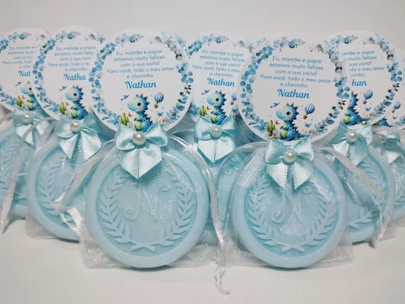 Lembrancinha Maternidade, Sabonete Letra Personalizada