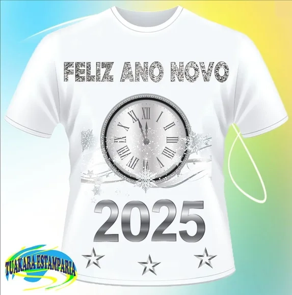 Camiseta Ano Novo 2025
