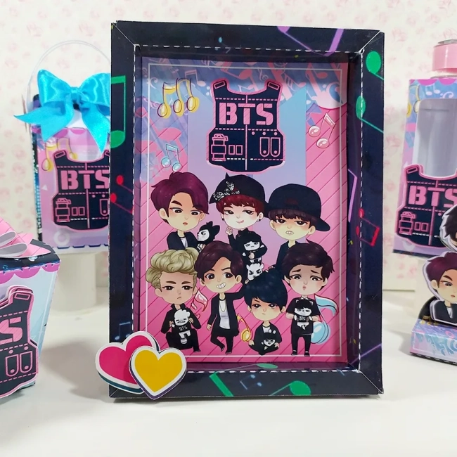 Kit Lembrancinhas BTS