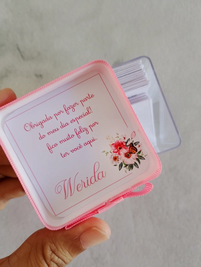 20 Caixinhas de Promessas /lembrancinhas personalizadas