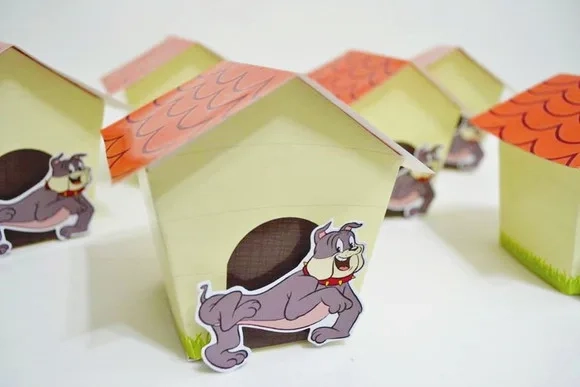 Kit Festa Encanto Tom e Jerry - 50 Peças com Laço Pronto