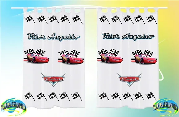 Cortina Personalizada Carros