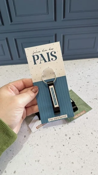 Card com Abridor de Garrafa Dia dos Pais