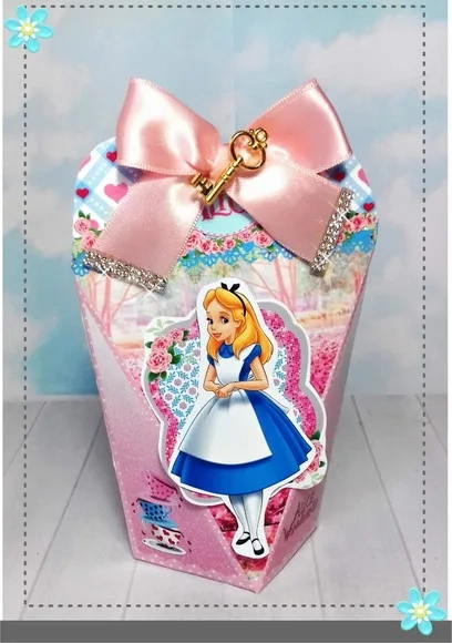 Kit 60 Lembrancinhas - Alice