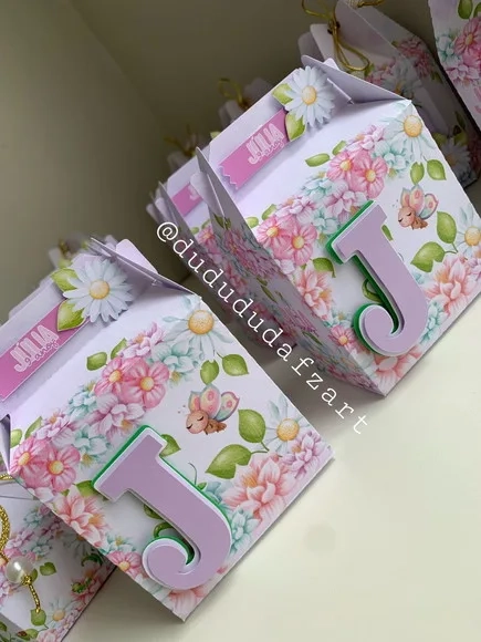 Kit 30 Lembrancinhas Floral