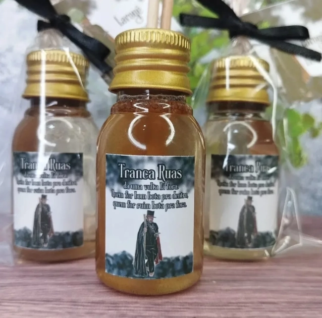 30 Unidades Mini Aromatizador Exu Tranca Ruas Fazemos Qualquer Tema