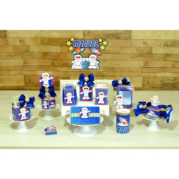Kit 60 Lembrancinhas Astronauta