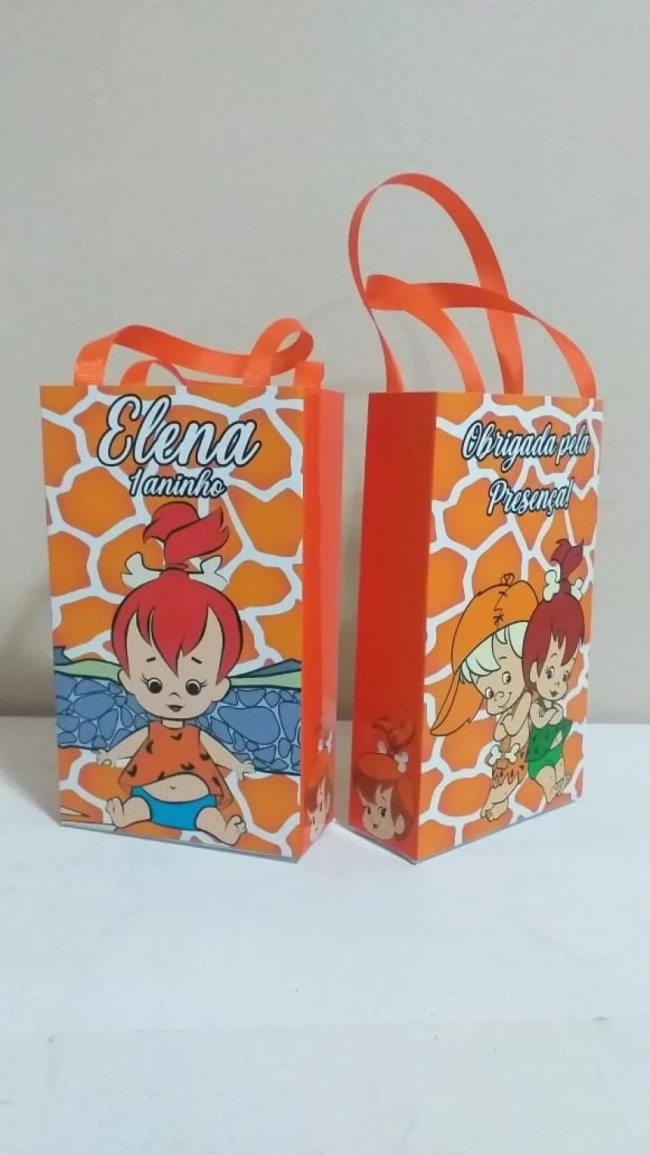 Sacolinhas Personalizadas Pedrita para Lembrancinhas