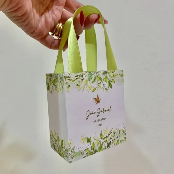 Sacolinha personalizada Batizado