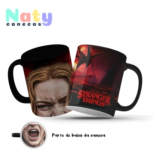 Caneca Personalizada  Bocão Stranger Things
