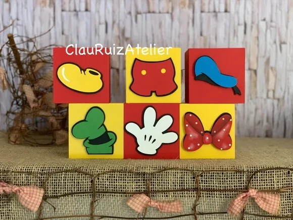 Cubos Disney 8x8cm