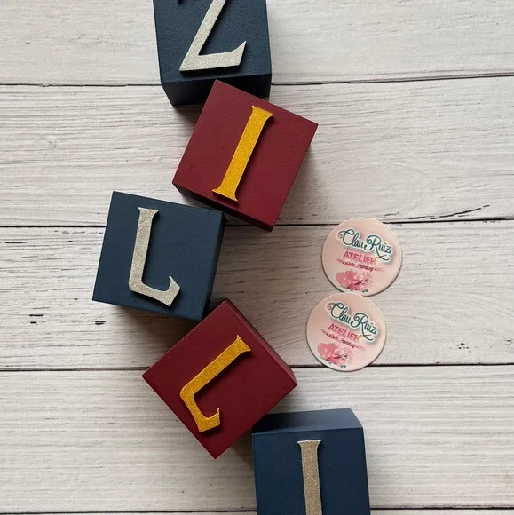 Harry Potter 6x6cm Decor de Festa Infantil Quarto de Bebê