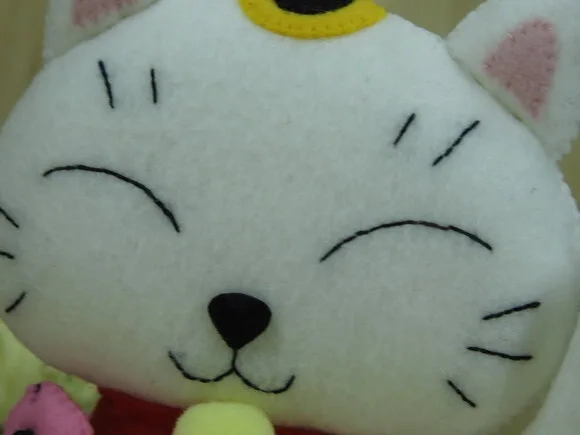 Maneki Neko Gato da Sorte * Chamar Chat
