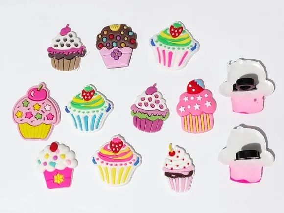 Lápis C/ponteira Cupcakes Variados Pacote com 10 Unidades