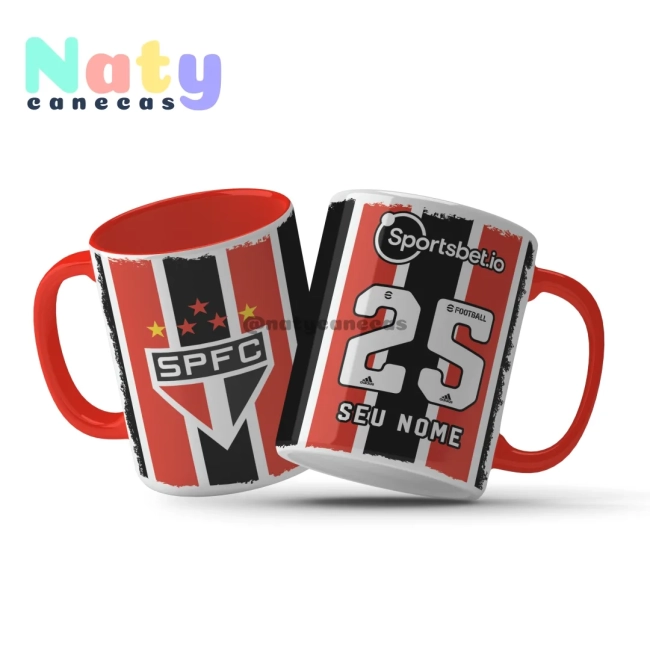 Caneca Personalizada Futebol São Paulo