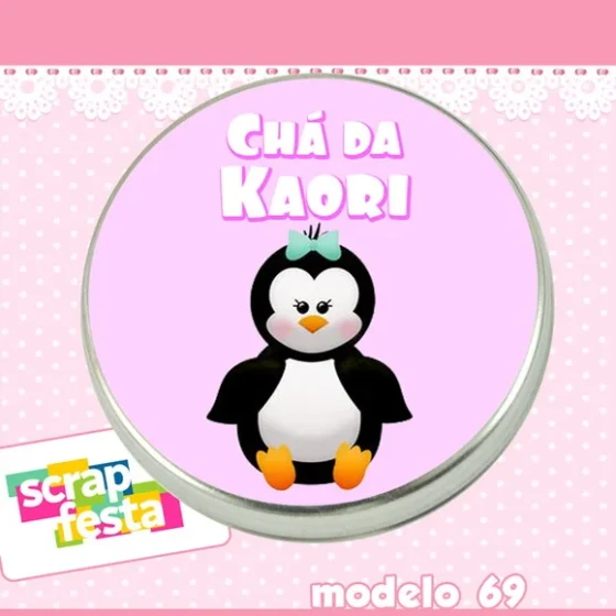 Lembrancinhas de Chá de Bebê Latinhas
