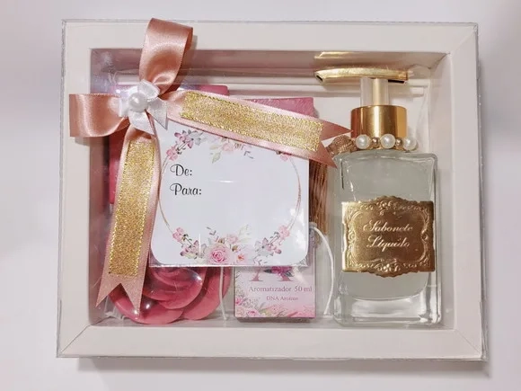 Presente Personalizado, Sabonete Líquido com Aromatizador