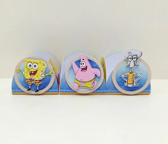 Kit 30 Lembrancinhas Bob Esponja
