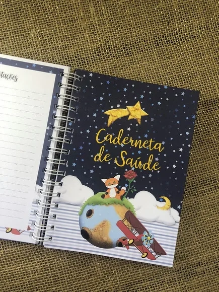 Caderneta de Saúde Vacinação Personalizada Pequeno Principe