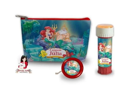 Necessaire Personalizada com Ioiô e Bolhas de Sabão Ariel