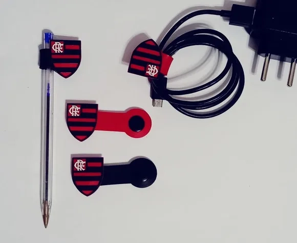 Kit Organizador de Fios e Ponteira Times Pct/c 4 Unidades