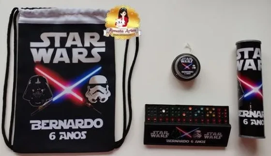 Kit Jogos na Mochila Star Wars 2