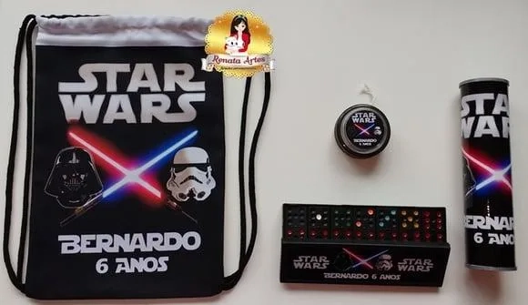 Kit Jogos na Mochila Star Wars 2