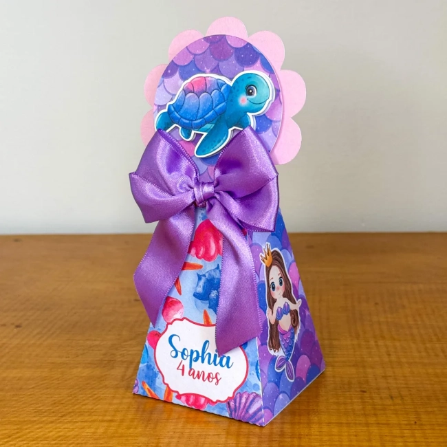 Kit Personalizado Sereia 3D Arquivo Digital