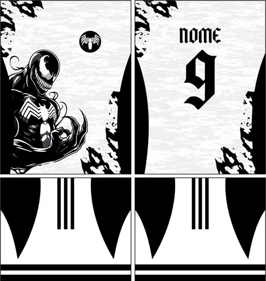 Arte Vetor Camisa Interclasse Venom Mod-797